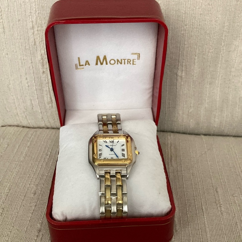 VINTAGE La Montre Two-Tone Watch